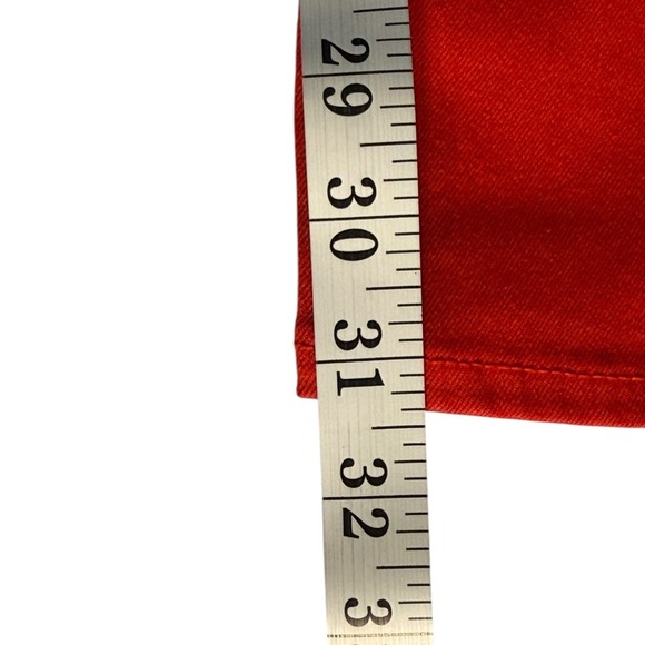 AG Adriano Goldschmied The Legging Super Skinny Red Jeans Womens 4 27 NWOT - Picture 7 of 7